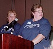 7-27-02: The Roast - Sylvia Ahlberk and Valerie Marvin