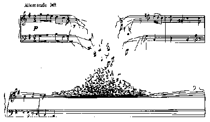 broken sheet music